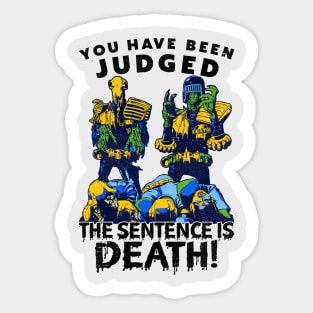 Judge Death 1983 Sticker